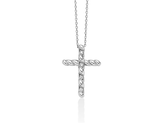 Collana Miluna Donna DIAMANTI 375 in Oro bianco Diamante CLD4682X - CLD4682X